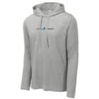 ST406 LightGreyHth LW Hoodie - CP